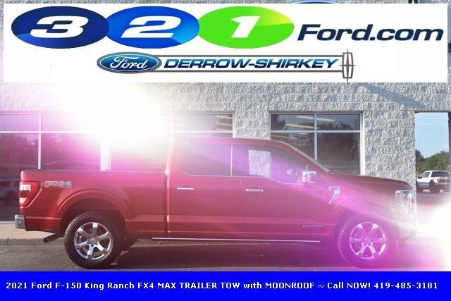Photo of 2021 Rapid Red Metallic Tinted Clearcoat Ford F-150