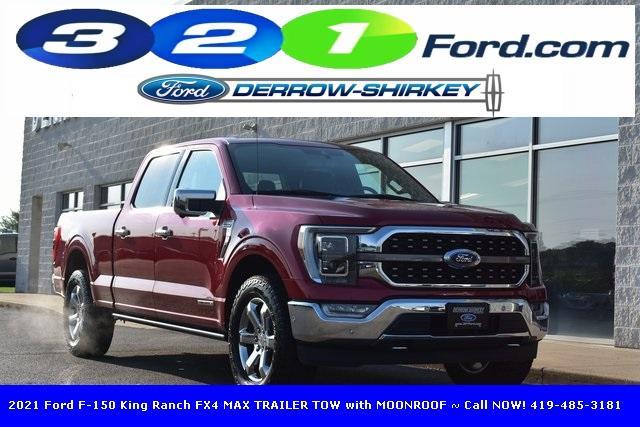 Photo of 2021 Rapid Red Metallic Tinted Clearcoat Ford F-150