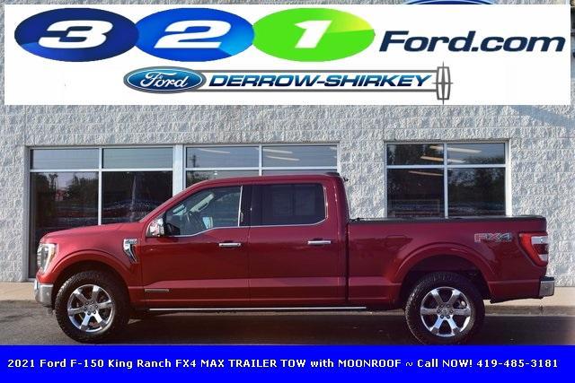 Photo of 2021 Rapid Red Metallic Tinted Clearcoat Ford F-150
