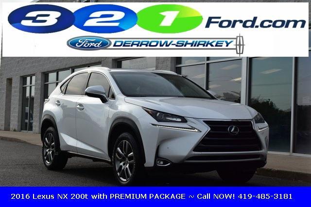 2016 Lexus Nx 200t
