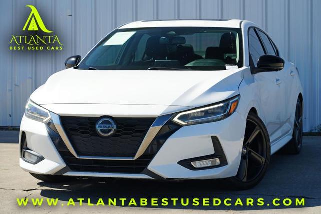 Photo of 2021 Aspen White Nissan Sentra