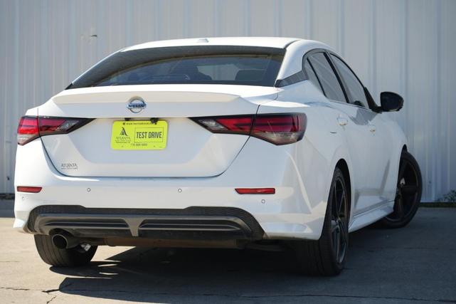 Photo of 2021 Aspen White Nissan Sentra