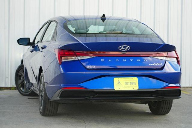 Photo of 2023 Intense Blue Hyundai ELANTRA HEV