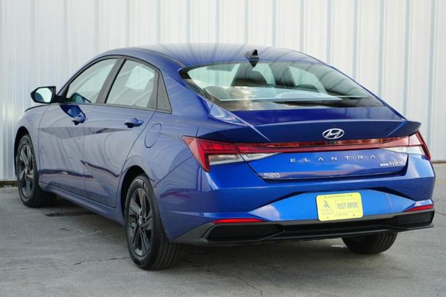 Photo of 2023 Intense Blue Hyundai ELANTRA HEV