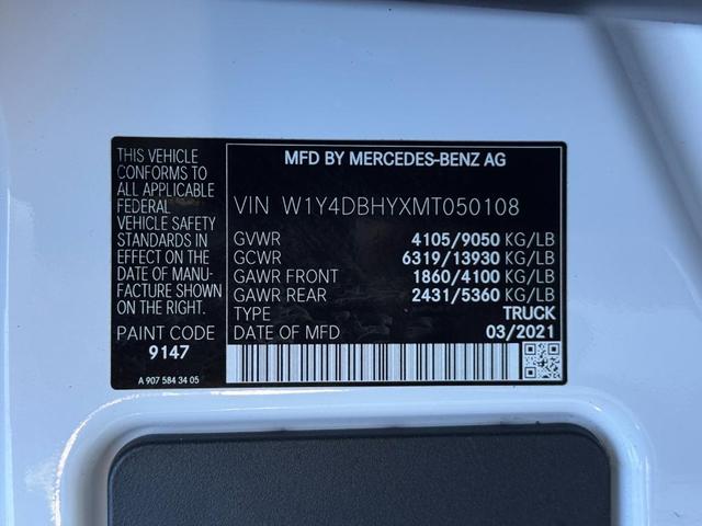 Photo of 2021 Arctic White Mercedes-Benz Sprinter 2500