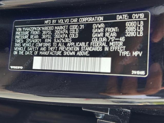 Photo of 2019 Onyx Black Metallic Volvo XC90