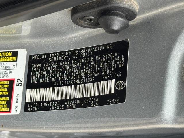 Photo of 2021 Celestial Silver Metallic Toyota Camry