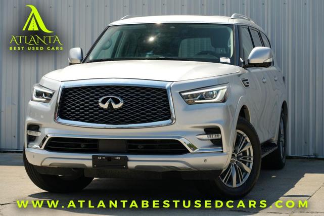 Photo of 2021 Liquid Platinum INFINITI QX80