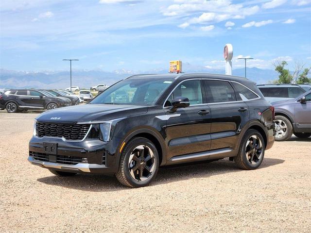 Photo of 2025 Aurora Black Pearl Kia Sorento Hybrid