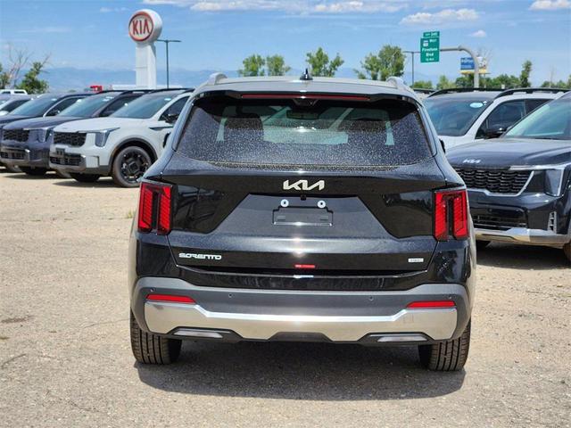 Photo of 2025 Aurora Black Pearl Kia Sorento Hybrid