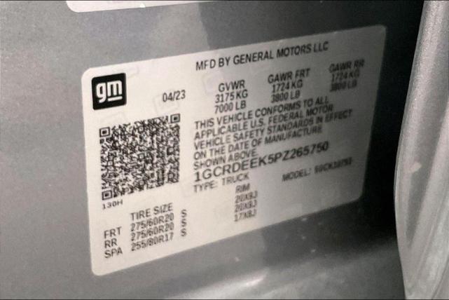 Photo of 2023 Sterling Gray Metallic Chevrolet Silverado 1500