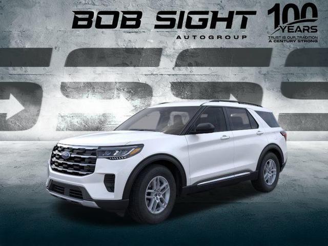 Photo of 2025 White Ford Explorer