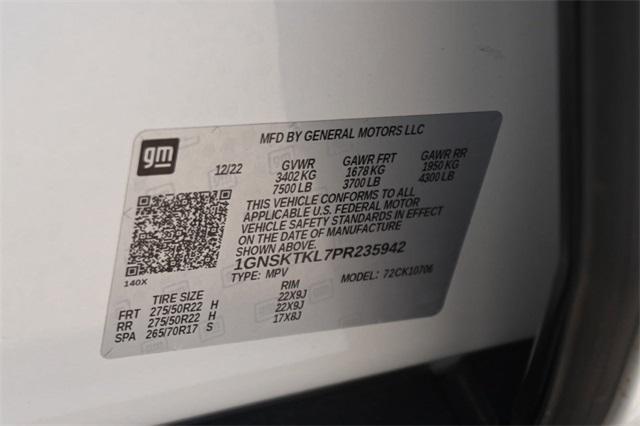 Photo of 2023 Iridescent Pearl Tricoat Chevrolet Tahoe