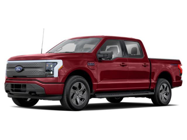 Photo of 2025 Rapid Red Metallic Tinted Clearcoat Ford F-150 Lightning