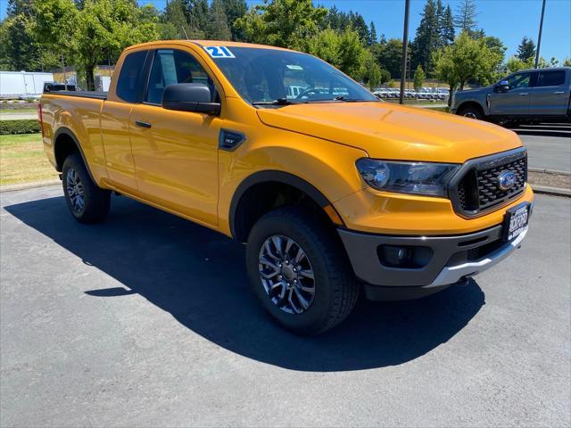 Photo of 2021 Cyber Orange Metallic Tricoat Ford Ranger