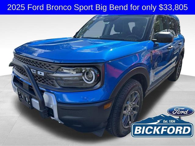 Photo of 2025 Velocity Blue Metallic Ford Bronco Sport