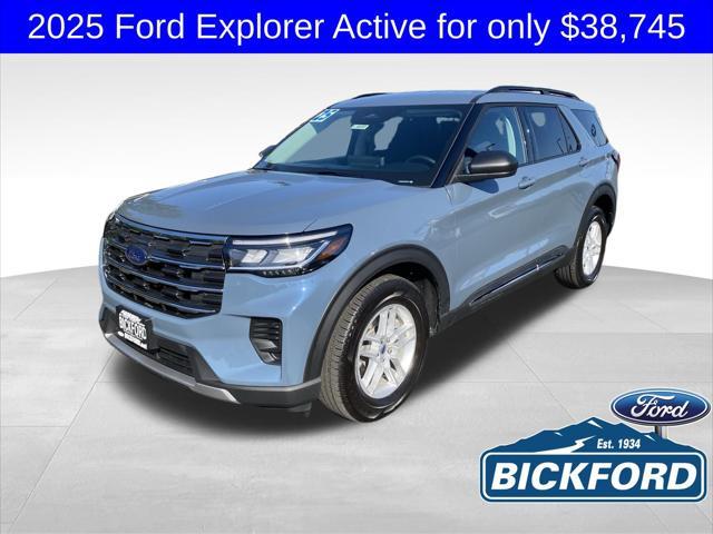 Photo of 2025 Vapor Blue Ford Explorer