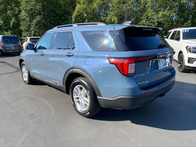 Photo of 2025 Vapor Blue Ford Explorer