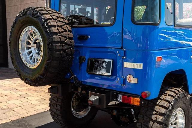 Photo of 1980 Blue Toyota Land Cruiser