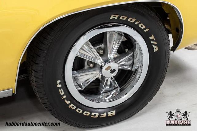 Photo of 1969 Goldenrod Yellow Pontiac Firebird