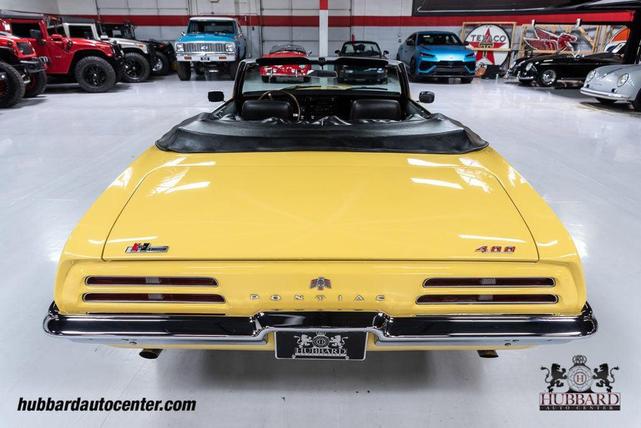 Photo of 1969 Goldenrod Yellow Pontiac Firebird