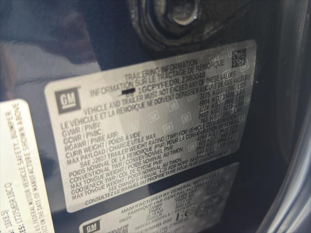 Photo of 2020 Northsky Blue Metallic Chevrolet Silverado 1500