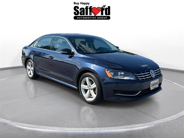 Photo of 2013 Night Blue Volkswagen Passat