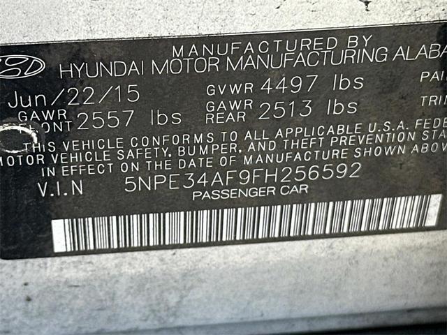 Photo of 2015 Symphony Silver Hyundai SONATA