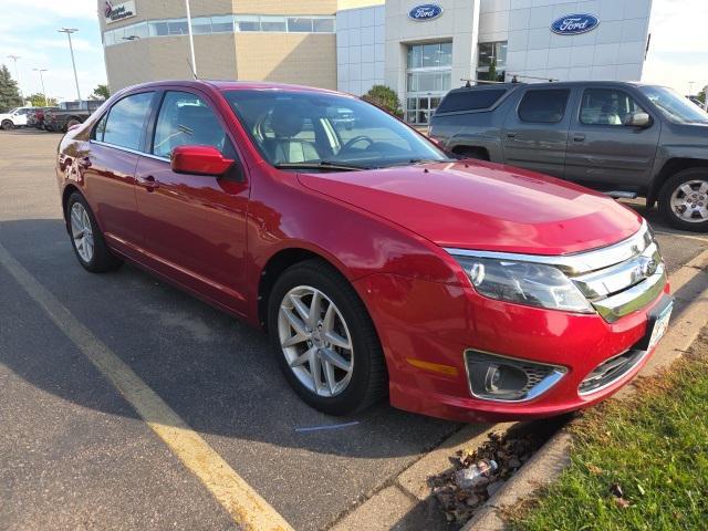 Photo of 2012 Red Candy Metallic Tinted Ford Fusion