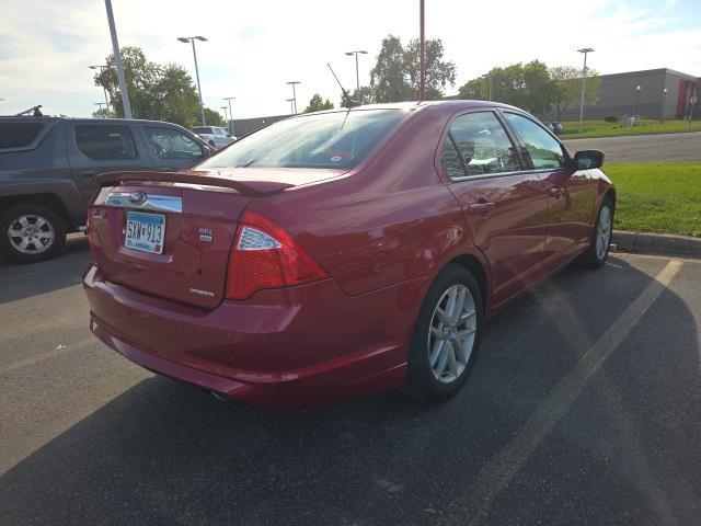 Photo of 2012 Red Candy Metallic Tinted Ford Fusion
