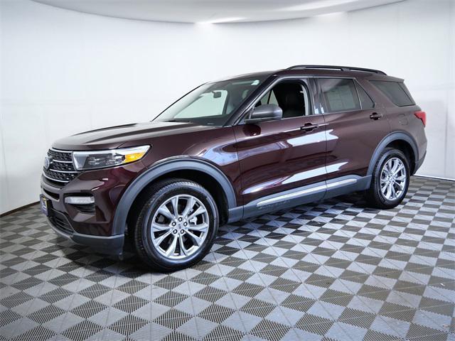 Photo of 2023 Red Metallic Ford Explorer