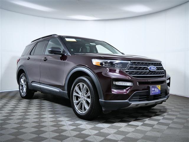 Photo of 2023 Red Metallic Ford Explorer