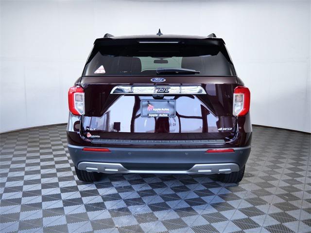 Photo of 2023 Red Metallic Ford Explorer