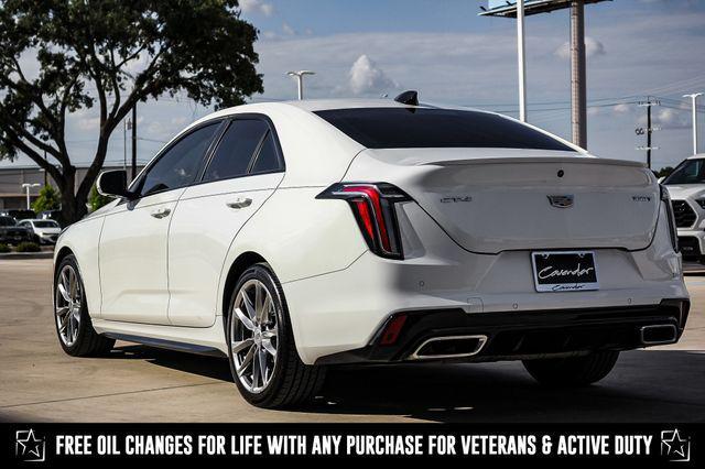 Photo of 2022 Summit White Cadillac CT4