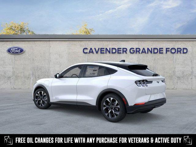 Photo of 2025 Star White Metallic Tri-Coat Ford Mustang Mach-E