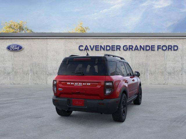 Photo of 2025 Ruby Red Metallic Tinted Clearcoat Ford Bronco Sport