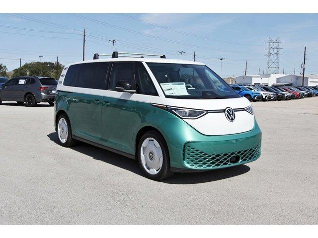 Photo of 2025 Mahi Green Metallic - Candy White Volkswagen ID. Buzz