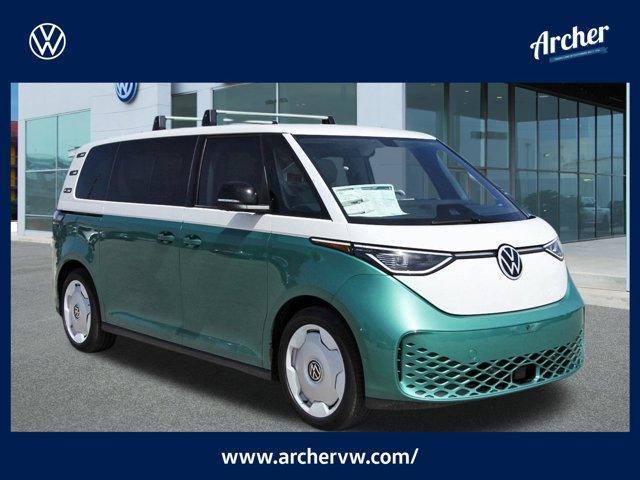 Photo of 2025 Mahi Green Metallic - Candy White Volkswagen ID. Buzz