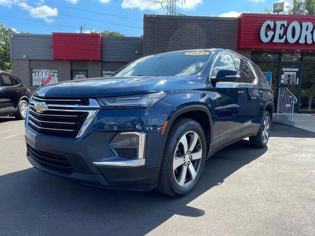 Photo of 2023 Blue Chevrolet Traverse