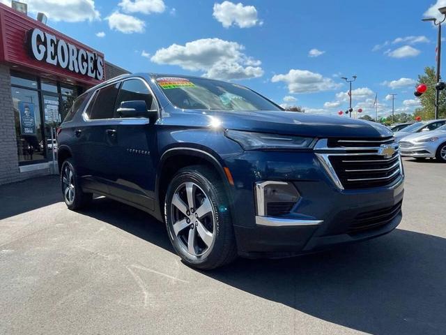 Photo of 2023 Blue Chevrolet Traverse