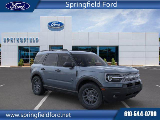 Photo of 2025 Azure Gray Metallic Tri-Coat Ford Bronco Sport