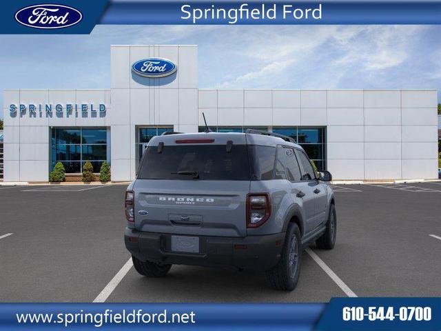 Photo of 2025 Azure Gray Metallic Tri-Coat Ford Bronco Sport