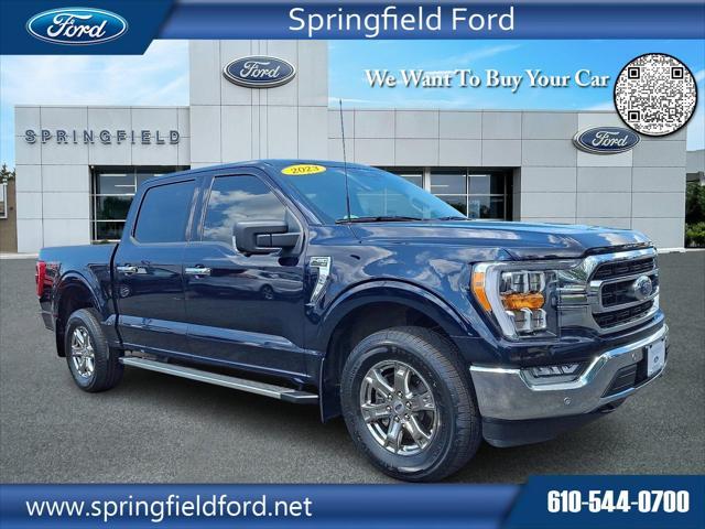Photo of 2023 Blue Metallic Ford F-150