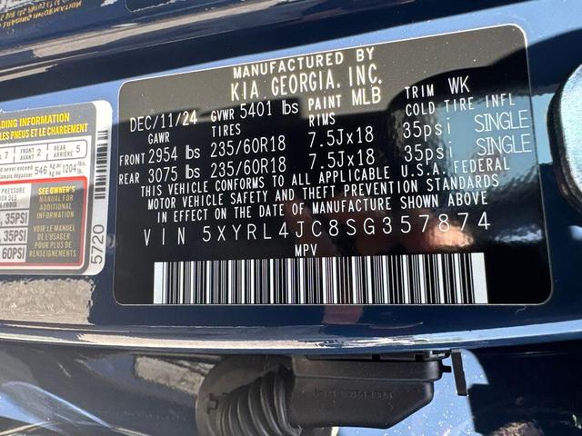 Photo of 2025 Midnight Black Kia Sorento