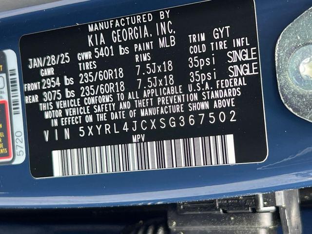 Photo of 2025 Midnight Black Kia Sorento