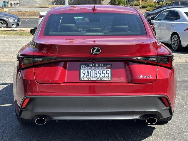 Photo of 2022 Matador Red Mica Lexus IS 300