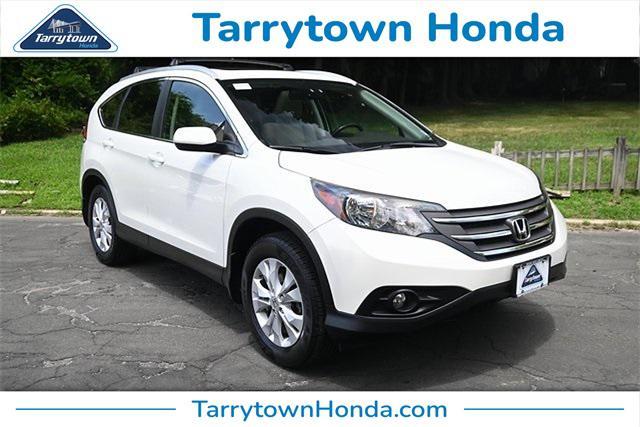 Photo of 2013 White Diamond Pearl Honda CR-V