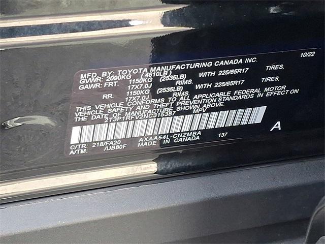Photo of 2022 Midnight Black Metallic Toyota RAV4