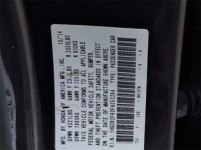 Photo of 2015 Modern Steel Metallic Honda Accord