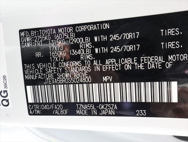 Photo of 2025 Ice Cap Toyota 4Runner
